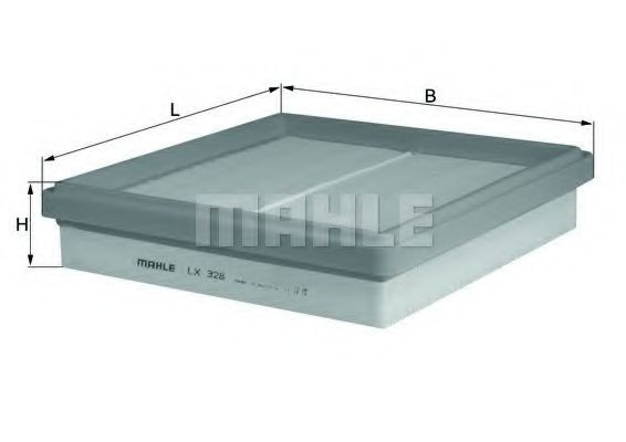 Элемент воздушного фильтра Mahle Original LX328 цена, от 18.22 USD